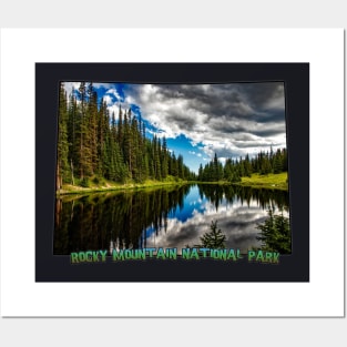 Colorado (Rocky Mountain National Park - Lake Irene) Posters and Art